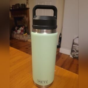 YETI Mint Green Stainless Steel Bottle